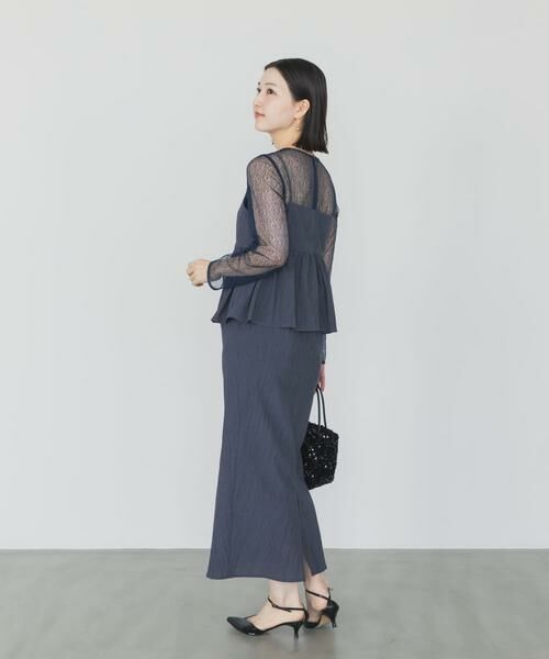 URBAN RESEARCH ROSSO / アーバンリサーチ ロッソ ドレス | kaene　レイヤードペプラムドレス | 詳細5