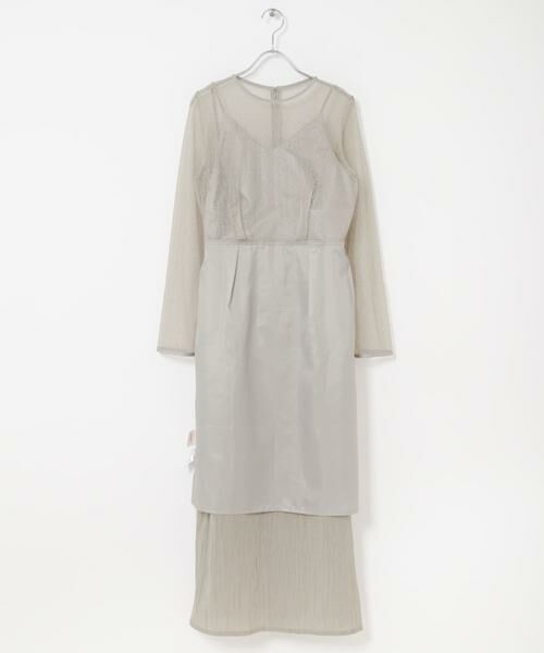 URBAN RESEARCH ROSSO / アーバンリサーチ ロッソ ドレス | kaene　レイヤードペプラムドレス | 詳細23