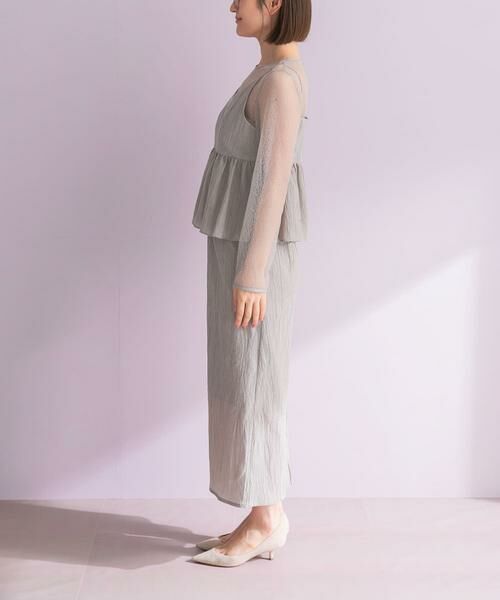 URBAN RESEARCH ROSSO / アーバンリサーチ ロッソ ドレス | kaene　レイヤードペプラムドレス | 詳細17