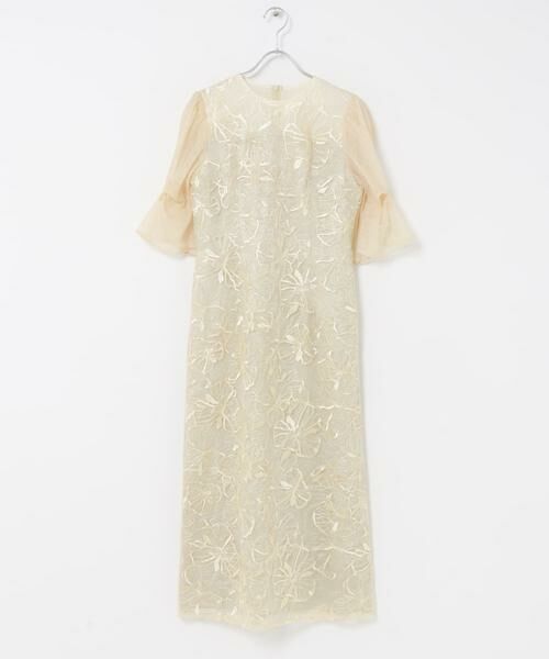 URBAN RESEARCH ROSSO / アーバンリサーチ ロッソ ドレス | 『別注』kaene×ROSSO　フラワーエンブロイダリードレス | 詳細1