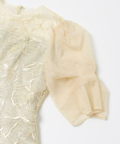 URBAN RESEARCH ROSSO / アーバンリサーチ ロッソ ドレス | 『別注』kaene×ROSSO　フラワーエンブロイダリードレス | 詳細2