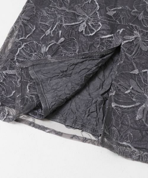 URBAN RESEARCH ROSSO / アーバンリサーチ ロッソ ドレス | 『別注』kaene×ROSSO　フラワーエンブロイダリードレス | 詳細7