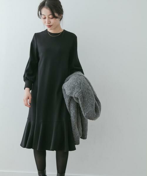 URBAN RESEARCH ROSSO / アーバンリサーチ ロッソ ワンピース | F by ROSSO　裾フレアワンピース∴ | 詳細5