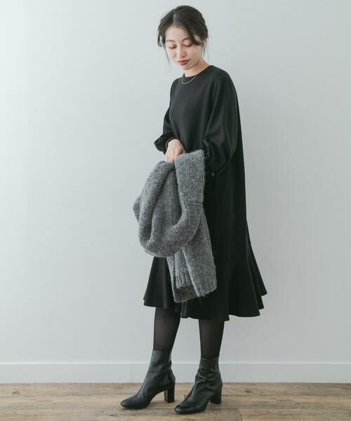 URBAN RESEARCH ROSSO / アーバンリサーチ ロッソ ワンピース | F by ROSSO　裾フレアワンピース∴ | 詳細6