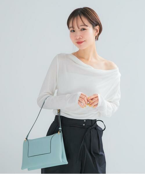 URBAN RESEARCH ROSSO / アーバンリサーチ ロッソ Tシャツ | エアリータッチ2WAYネックプルオーバー | 詳細12