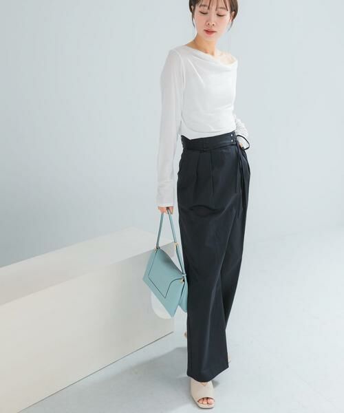 URBAN RESEARCH ROSSO / アーバンリサーチ ロッソ Tシャツ | エアリータッチ2WAYネックプルオーバー | 詳細13