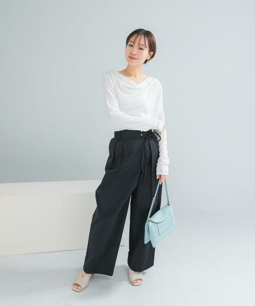 URBAN RESEARCH ROSSO / アーバンリサーチ ロッソ Tシャツ | エアリータッチ2WAYネックプルオーバー | 詳細15