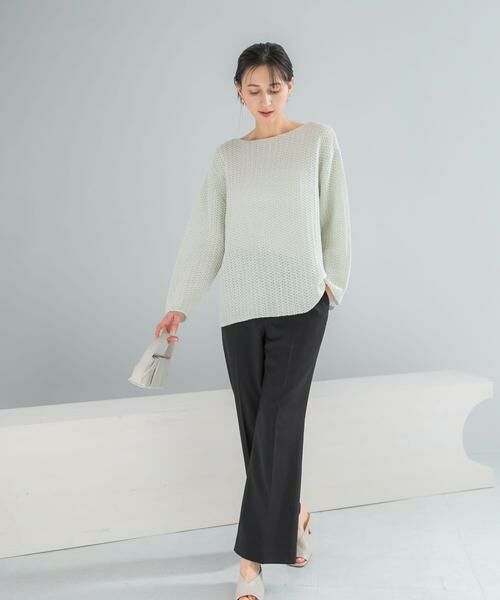 URBAN RESEARCH ROSSO / アーバンリサーチ ロッソ ニット・セーター | ペーパーヤーンニットプルオーバー | 詳細4