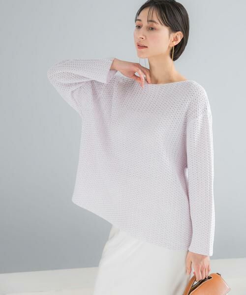 URBAN RESEARCH ROSSO / アーバンリサーチ ロッソ ニット・セーター | ペーパーヤーンニットプルオーバー | 詳細11