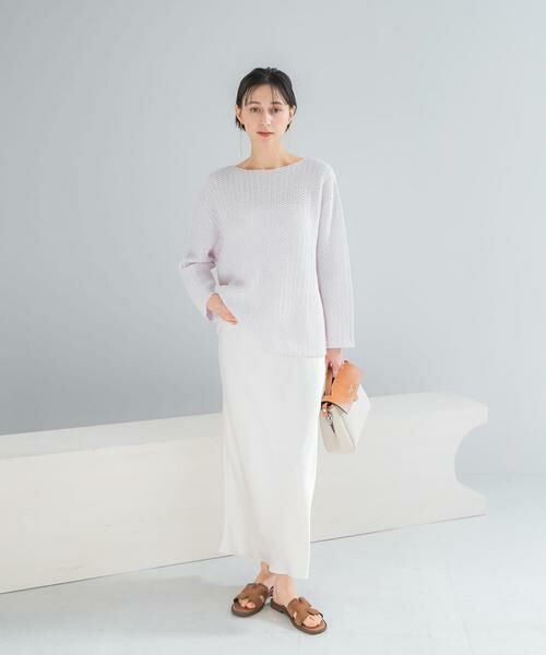 URBAN RESEARCH ROSSO / アーバンリサーチ ロッソ ニット・セーター | ペーパーヤーンニットプルオーバー | 詳細15