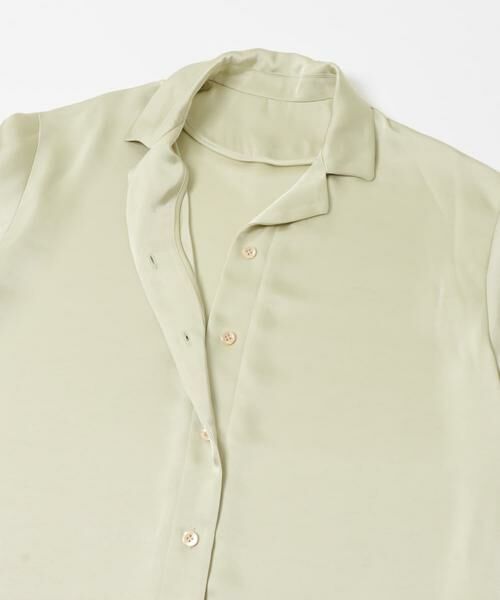 URBAN RESEARCH ROSSO / アーバンリサーチ ロッソ シャツ・ブラウス | オープンカラーヴィンテージシルキーサテンブラウス | 詳細18