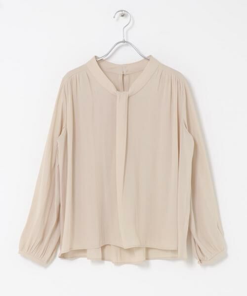 URBAN RESEARCH ROSSO / アーバンリサーチ ロッソ シャツ・ブラウス | DONEEYU　シャンブレージョーゼットブラウス（ベージュ系その他）