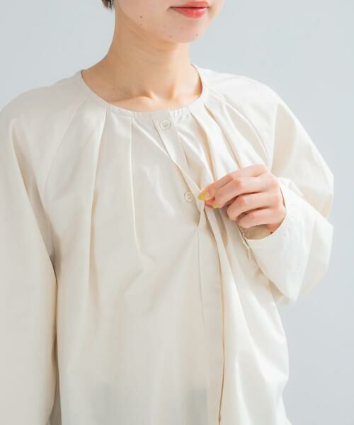 URBAN RESEARCH ROSSO / アーバンリサーチ ロッソ シャツ・ブラウス | タックボリュームショートシャツブラウス | 詳細10