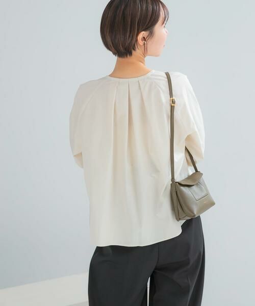 URBAN RESEARCH ROSSO / アーバンリサーチ ロッソ シャツ・ブラウス | タックボリュームショートシャツブラウス | 詳細3