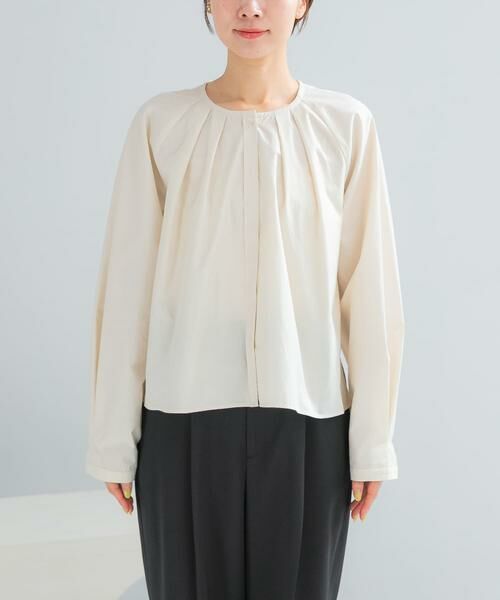 URBAN RESEARCH ROSSO / アーバンリサーチ ロッソ シャツ・ブラウス | タックボリュームショートシャツブラウス | 詳細6