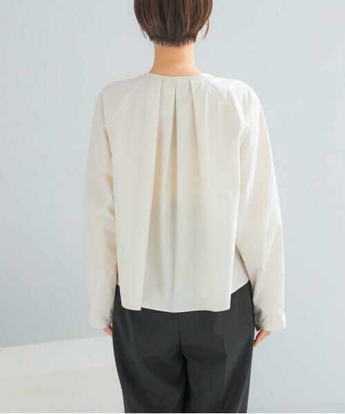 URBAN RESEARCH ROSSO / アーバンリサーチ ロッソ シャツ・ブラウス | タックボリュームショートシャツブラウス | 詳細8