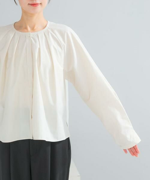 URBAN RESEARCH ROSSO / アーバンリサーチ ロッソ シャツ・ブラウス | タックボリュームショートシャツブラウス | 詳細9