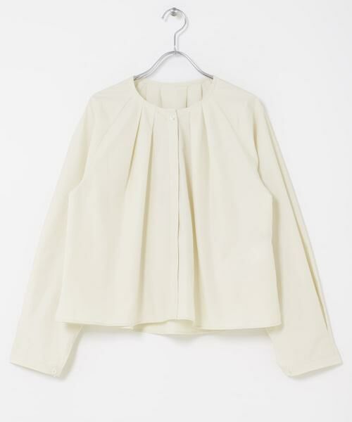 URBAN RESEARCH ROSSO / アーバンリサーチ ロッソ シャツ・ブラウス | タックボリュームショートシャツブラウス（イエロー系その他）