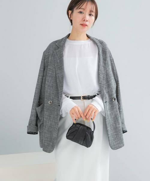 URBAN RESEARCH ROSSO / アーバンリサーチ ロッソ Tシャツ | リブドッキングセミシアープルオーバー | 詳細5