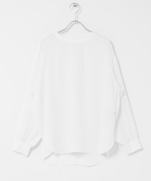 URBAN RESEARCH ROSSO / アーバンリサーチ ロッソ Tシャツ | リブドッキングセミシアープルオーバー（ホワイト）