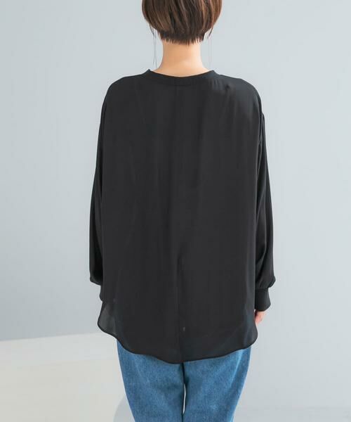 URBAN RESEARCH ROSSO / アーバンリサーチ ロッソ Tシャツ | リブドッキングセミシアープルオーバー | 詳細14