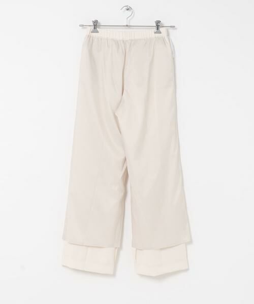 URBAN RESEARCH ROSSO / アーバンリサーチ ロッソ その他パンツ | DONEEYU　ダブルクロスワイドパンツ | 詳細4