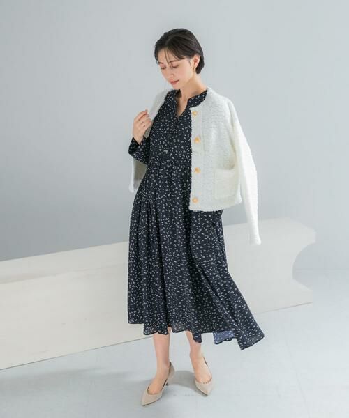 URBAN RESEARCH ROSSO / アーバンリサーチ ロッソ ワンピース | 『WEB限定』ランダムドットボリュームワンピース | 詳細1