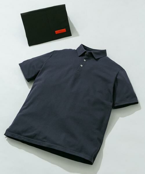 URBAN RESEARCH ROSSO / アーバンリサーチ ロッソ ポロシャツ | 『抗菌 / 防臭』『XLサイズあり』ハイパフォーマンス鹿の子ポロシャツ（ネイビー）