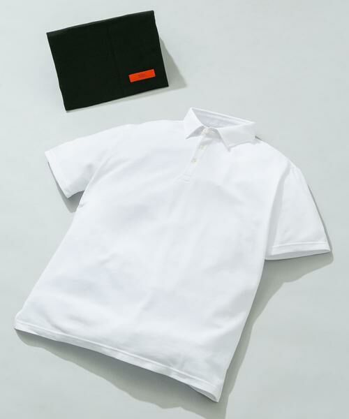 URBAN RESEARCH ROSSO / アーバンリサーチ ロッソ ポロシャツ | 『抗菌 / 防臭』『XLサイズあり』ハイパフォーマンス鹿の子ポロシャツ（ホワイト）