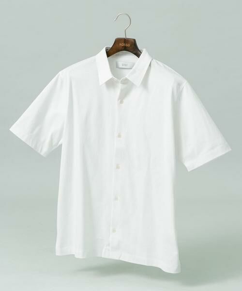 URBAN RESEARCH ROSSO / アーバンリサーチ ロッソ シャツ・ブラウス | 『XLサイズあり』『UR TECH』汗ジミ防止レギュラーシャツ（ホワイト）