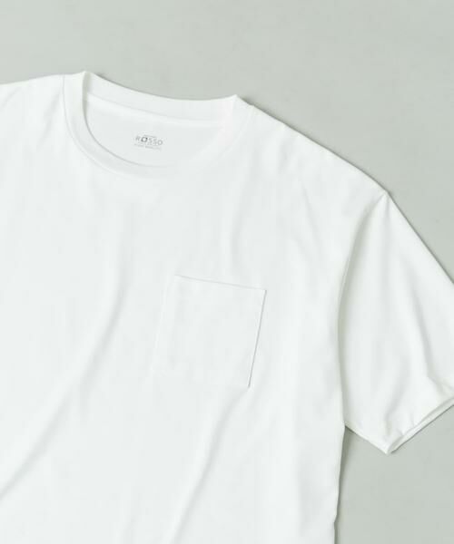 URBAN RESEARCH ROSSO / アーバンリサーチ ロッソ Tシャツ | 『接触冷感/吸水速乾/UVカット』ハイクオリティリラックスフィットTシャツ（ホワイト）