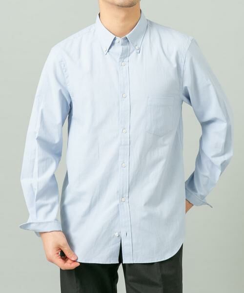 URBAN RESEARCH ROSSO / アーバンリサーチ ロッソ シャツ・ブラウス | 『WEB限定』『XLサイズあり』ハイパフォーマンスリネンボタンダウンシャツ | 詳細1