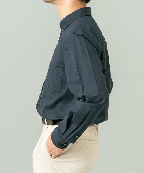 URBAN RESEARCH ROSSO / アーバンリサーチ ロッソ シャツ・ブラウス | 『WEB限定』『XLサイズあり』ハイパフォーマンスリネンボタンダウンシャツ | 詳細10