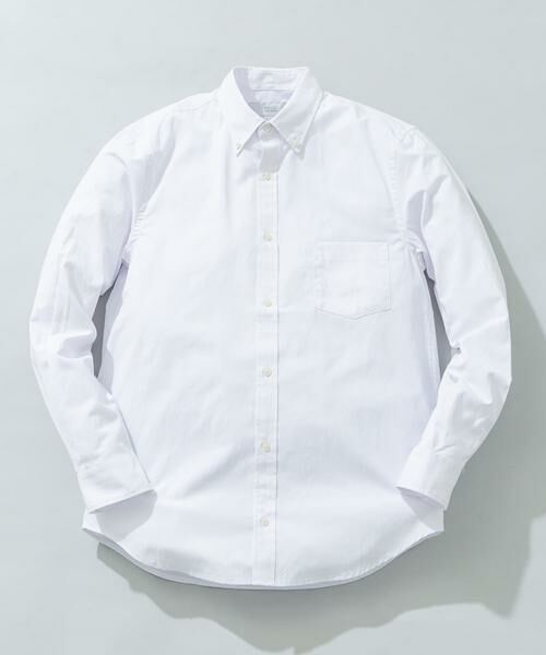 URBAN RESEARCH ROSSO / アーバンリサーチ ロッソ シャツ・ブラウス | 『WEB限定』『XLサイズあり』ハイパフォーマンスリネンボタンダウンシャツ（ホワイト）