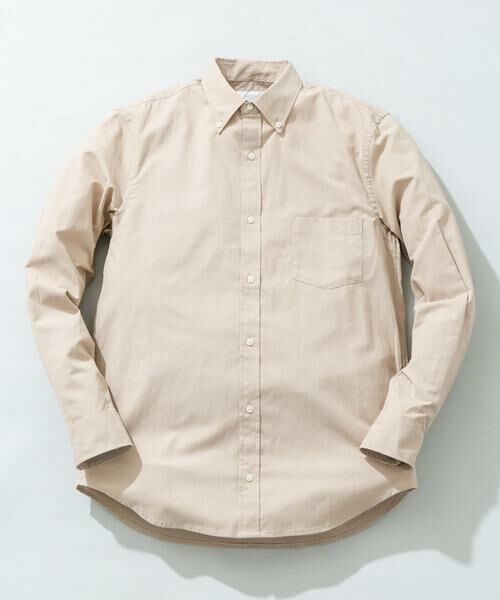 URBAN RESEARCH ROSSO / アーバンリサーチ ロッソ シャツ・ブラウス | 『WEB限定』『XLサイズあり』ハイパフォーマンスリネンボタンダウンシャツ（ベージュ）