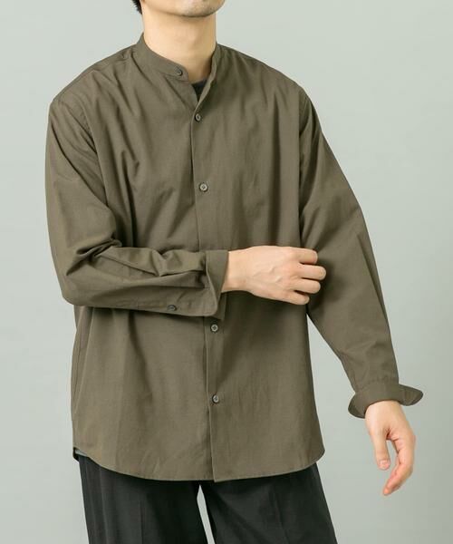 URBAN RESEARCH ROSSO / アーバンリサーチ ロッソ シャツ・ブラウス | 『WEB限定』『XLサイズあり』アーバンリラックスリネンバンドシャツ | 詳細2