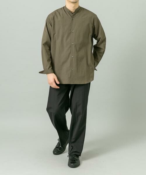 URBAN RESEARCH ROSSO / アーバンリサーチ ロッソ シャツ・ブラウス | 『WEB限定』『XLサイズあり』アーバンリラックスリネンバンドシャツ | 詳細4