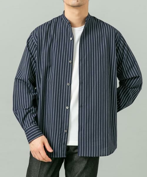 URBAN RESEARCH ROSSO / アーバンリサーチ ロッソ シャツ・ブラウス | 『WEB限定』『XLサイズあり』アーバンリラックスリネンバンドシャツ | 詳細13