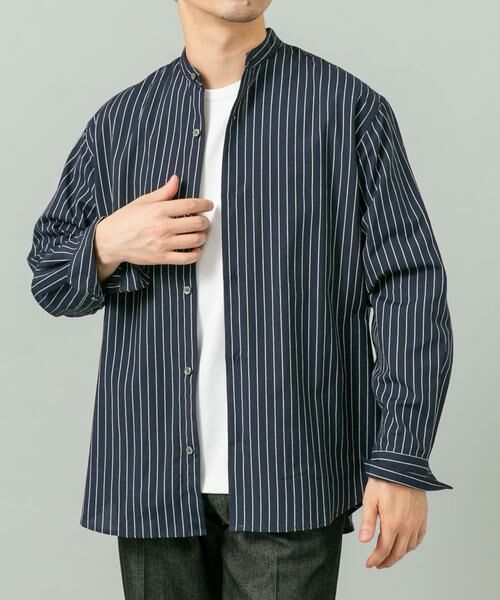 URBAN RESEARCH ROSSO / アーバンリサーチ ロッソ シャツ・ブラウス | 『WEB限定』『XLサイズあり』アーバンリラックスリネンバンドシャツ | 詳細14