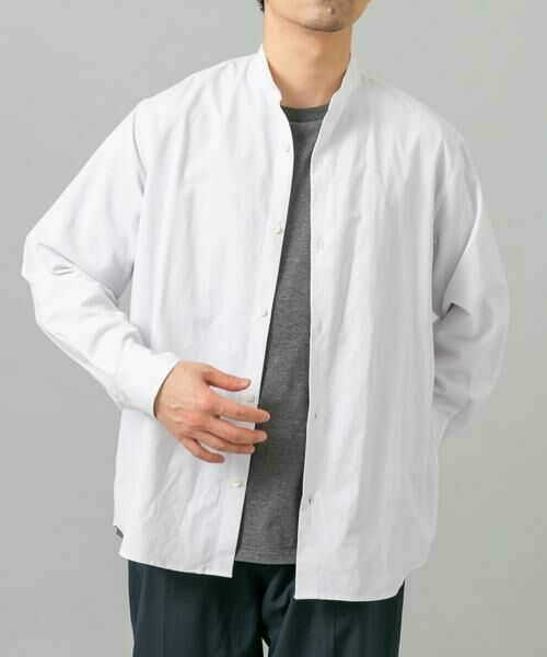 URBAN RESEARCH ROSSO / アーバンリサーチ ロッソ シャツ・ブラウス | 『WEB限定』『XLサイズあり』アーバンリラックスリネンバンドシャツ | 詳細20