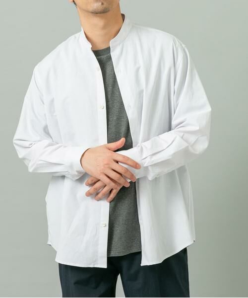URBAN RESEARCH ROSSO / アーバンリサーチ ロッソ シャツ・ブラウス | 『WEB限定』『XLサイズあり』アーバンリラックスリネンバンドシャツ | 詳細21