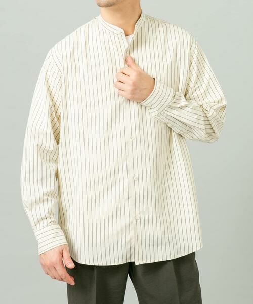 URBAN RESEARCH ROSSO / アーバンリサーチ ロッソ シャツ・ブラウス | 『WEB限定』『XLサイズあり』アーバンリラックスリネンバンドシャツ | 詳細29