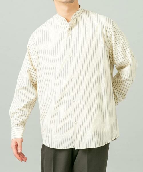 URBAN RESEARCH ROSSO / アーバンリサーチ ロッソ シャツ・ブラウス | 『WEB限定』『XLサイズあり』アーバンリラックスリネンバンドシャツ | 詳細30