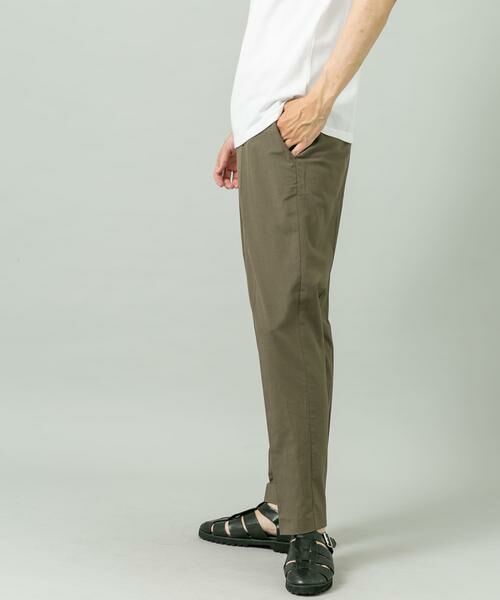 URBAN RESEARCH ROSSO / アーバンリサーチ ロッソ その他パンツ | 『XLサイズあり』ハイパフォーマンスリネンテーパードパンツ | 詳細3