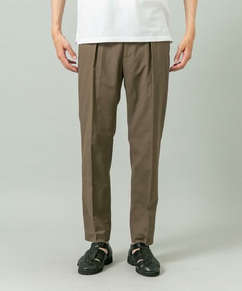 URBAN RESEARCH ROSSO / アーバンリサーチ ロッソ その他パンツ | 『XLサイズあり』ハイパフォーマンスリネンテーパードパンツ | 詳細6