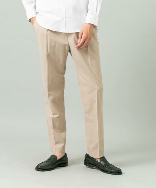 URBAN RESEARCH ROSSO / アーバンリサーチ ロッソ その他パンツ | 『XLサイズあり』ハイパフォーマンスリネンテーパードパンツ | 詳細28