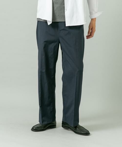 URBAN RESEARCH ROSSO / アーバンリサーチ ロッソ その他パンツ | 『XLサイズあり』アーバンリラックスリネンストレートパンツ | 詳細8