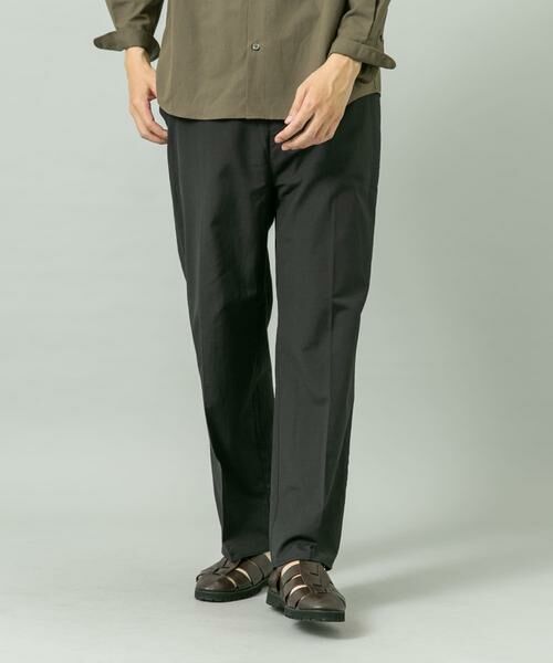 URBAN RESEARCH ROSSO / アーバンリサーチ ロッソ その他パンツ | 『XLサイズあり』アーバンリラックスリネンストレートパンツ（ブラック）