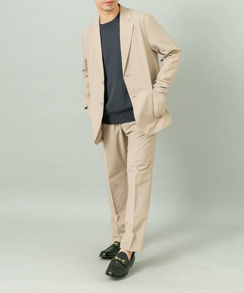 URBAN RESEARCH ROSSO / アーバンリサーチ ロッソ セットアップ | 『XLサイズあり』ハイパフォーマンスリネンセットアップ（ベージュ）