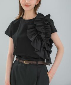 URBAN RESEARCH ROSSO / アーバンリサーチ ロッソ Tシャツ | フリルドッキングTEEブラウス